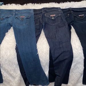 3 HUDSON JEANS BUNDLE worn once